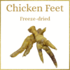 Freeze-Dried Chicken Feet