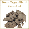 Freeze-Dried Organ Blend - Duck