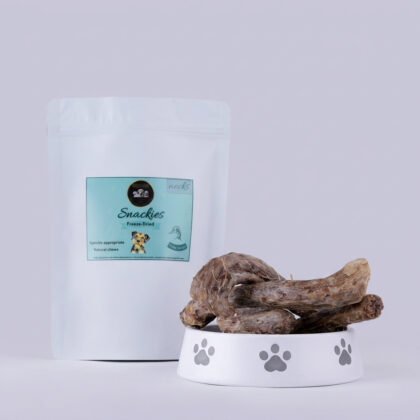 Freeze-dried duck necks