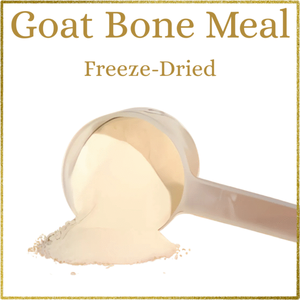 Freeze-Dried Goat Bone Meal