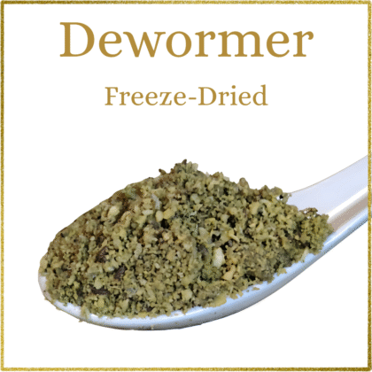 Dewormer (80gm) Freeze-Dried