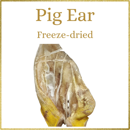 Freeze-Dried Pork Ears (pack of 2)