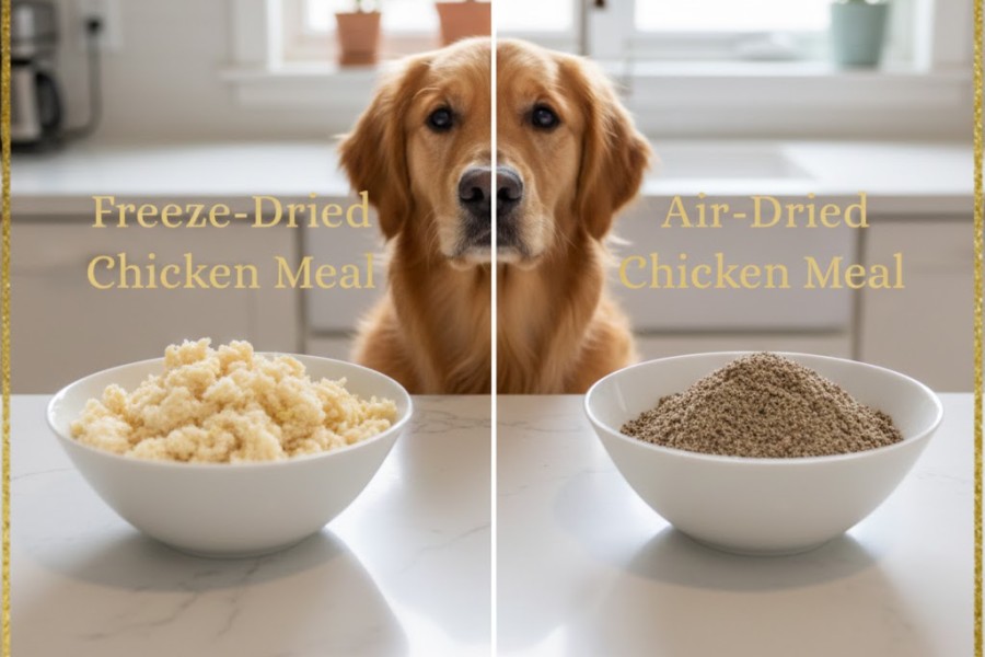 Freeze-Dried vs. Air-Dried Dog Food: A Direct Comparison